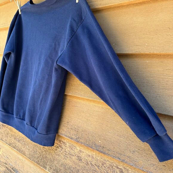 Vintage Jerzees New York USA Blue Sweatshirt Size L - Picture 7 of 11